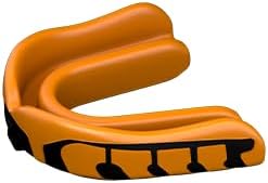 Velocity Champion Youth Mouthguard, 1 Pack, Black & Yellow - for Ages 11 to 18 - Ideal for Lacrosse, Football, Hockey, Basketball, Soccer, Boxing, Martial Arts, Field Hockey, and More