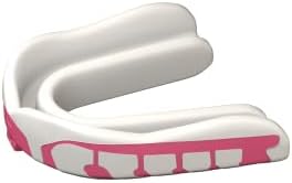 Velocity Champion Adult Mouthguard, 1 Pack, Pink & White - for Ages 18 and Up - Ideal for Lacrosse, Football, Hockey, Basketball, Soccer, Boxing, Martial Arts, Field Hockey, and More