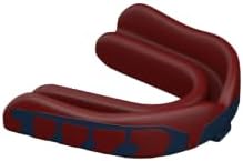 Velocity Champion Junior Mouthguard, 1 Pack, Navy & Red - for Ages 5 to 10 - Ideal for Lacrosse, Football, Hockey, Basketball, Soccer, Boxing, Martial Arts, Field Hockey, and More