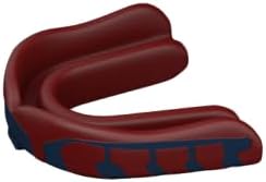Velocity Champion Youth Mouthguard, 1 Pack, Navy & Red - for Ages 11 to 18 - Ideal for Lacrosse, Football, Hockey, Basketball, Soccer, Boxing, Martial Arts, Field Hockey, and More