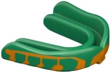 Velocity Champion Junior Mouthguard, 1 Pack, Green & Yellow - for Ages 5 to 10 - Ideal for Lacrosse, Football, Hockey, Basketball, Soccer, Boxing, Martial Arts, Field Hockey, and More