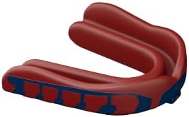 Velocity Champion Adult Mouthguard, 1 Pack, Royal & Red - for Ages 18 and Up - Ideal for Lacrosse, Football, Hockey, Basketball, Soccer, Boxing, Martial Arts, Field Hockey, and More