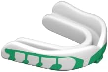 Velocity Champion Junior Mouthguard, 2 Pack, Lime & White - for Ages 5 to 10 - Ideal for Lacrosse, Football, Hockey, Basketball, Soccer, Boxing, Martial Arts, Field Hockey, and More