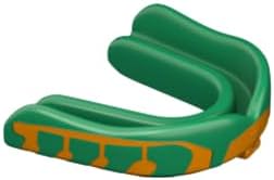 Velocity Champion Youth Mouthguard, 1 Pack, Green & Yellow - for Ages 11 to 18 - Ideal for Lacrosse, Football, Hockey, Basketball, Soccer, Boxing, Martial Arts, Field Hockey, and More