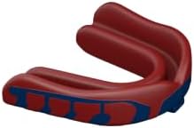 Velocity Champion Junior Mouthguard, 1 Pack, Royal & Red - for Ages 5 to 10 - Ideal for Lacrosse, Football, Hockey, Basketball, Soccer, Boxing, Martial Arts, Field Hockey, and More