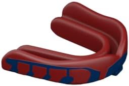 Velocity Champion Youth Mouthguard, 2 Pack, Royal & Red - for Ages 11 to 18 - Ideal for Lacrosse, Football, Hockey, Basketball, Soccer, Boxing, Martial Arts, Field Hockey, and More