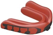 Velocity Champion Junior Mouthguard, 2 Pack, Black & Red - for Ages 5 to 10 - Ideal for Lacrosse, Football, Hockey, Basketball, Soccer, Boxing, Martial Arts, Field Hockey, and More