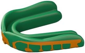 Velocity Champion Adult Mouthguard, 1 Pack, Green & Yellow - for Ages 18 and Up - Ideal for Lacrosse, Football, Hockey, Basketball, Soccer, Boxing, Martial Arts, Field Hockey, and More