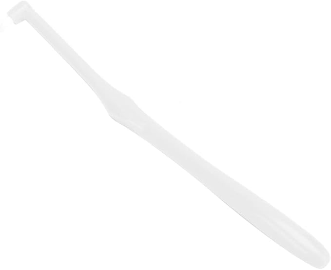 Yinhing 3Pcs Toothbrush with Small for Teeth Braces Premium Toothbrushes for Kids and Adults Ergonomic Design Effective Plaque Removal Soft White Color (White)