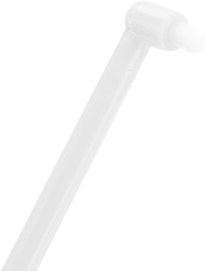 Yinhing 3Pcs Toothbrush with Small for Teeth Braces Premium Toothbrushes for Kids and Adults Ergonomic Design Effective Plaque Removal Soft White Color (White)
