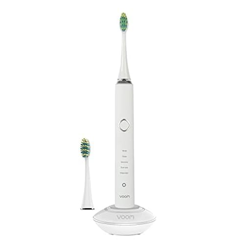 Voom Sonic Pro 7 Electric Toothbrush for Adults, Sonicare Electric Toothbrush with 40000 VPM w/ 5 Deep Clean Modes, Rechargeable Toothbrushes Fast Charge 4 Hours Last 8-Weeks