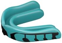 Velocity Champion Junior Mouthguard, 2 Pack, Black & Carolina Blue - for Ages 5 to 10 - Ideal for Lacrosse, Football, Hockey, Basketball, Soccer, Boxing, Martial Arts, Field Hockey, and More