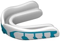 Velocity Champion Junior Mouthguard, 1 Pack, Carolina Blue & White - for Ages 5 to 10 - Ideal for Lacrosse, Football, Hockey, Basketball, Soccer, Boxing, Martial Arts, Field Hockey, and More
