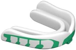 Velocity Champion Youth Mouthguard, 1 Pack, Lime & White - for Ages 11 to 18 - Ideal for Lacrosse, Football, Hockey, Basketball, Soccer, Boxing, Martial Arts, Field Hockey, and More