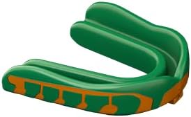 Velocity Champion Adult Mouthguard, 1 Pack, Green & Yellow - for Ages 18 and Up - Ideal for Lacrosse, Football, Hockey, Basketball, Soccer, Boxing, Martial Arts, Field Hockey, and More