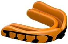 Velocity Champion Junior Mouthguard, 2 Pack, Black & Yellow - for Ages 5 to 10 - Ideal for Lacrosse, Football, Hockey, Basketball, Soccer, Boxing, Martial Arts, Field Hockey, and More