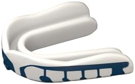 Velocity Champion Adult Mouthguard, 1 Pack, Royal & White - for Ages 18 and Up - Ideal for Lacrosse, Football, Hockey, Basketball, Soccer, Boxing, Martial Arts, Field Hockey, and More