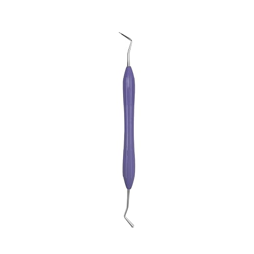 Dental Composite Resin Filling Spatula, YOUYA DENTAL 1PC Resin Filled Restorative Instrument Filler Silicone Handle Spatula Aesthetic Restoration Resin Filler Dentist Tools Dentistry Tools Non-Slip