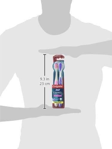 Colgate Enamel Health Sensitive Toothbrush, Extra Soft, 2 ct