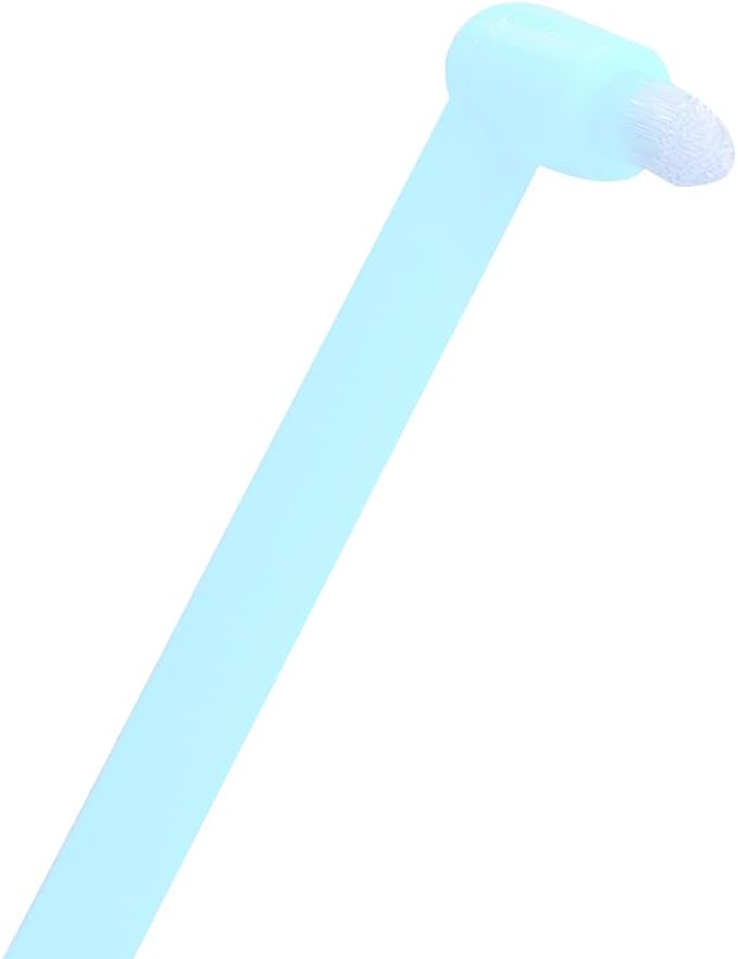 Yinhing 3Pcs Toothbrush with Small for Teeth Braces Premium Toothbrushes for Kids and Adults Ergonomic Design Effective Plaque Removal Soft White Color (Blue)