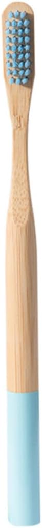FUOYLOO Toothbrush Set for Adults Biodegradable Ergonomic Painted Handles Soft Bristles for Travel and Home