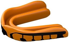 Velocity Champion Adult Mouthguard, 1 Pack, Black & Yellow - for Ages 18 and Up - Ideal for Lacrosse, Football, Hockey, Basketball, Soccer, Boxing, Martial Arts, Field Hockey, and More