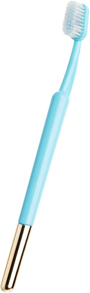 TRASK The Better Brush - Luxury Soft Bristle Dentist Designed Manual Toothbrush for Adults, Azure