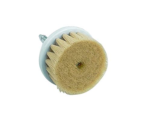 Facial Skin Cleansing Replacement Face Cleansing Brush Heads 6 Types Option Elitzia ETB6 (Large Wool Brush)