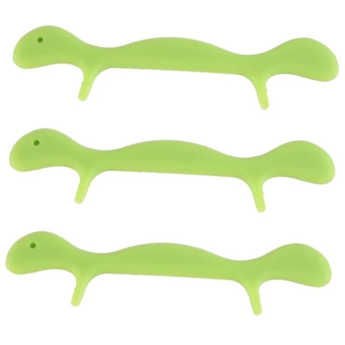 FRCOLOR 3pcs Smile Trainer Silicone Mouth Muscle Tightener for Ergonomic Face Exerciser for Speech and Stutter Safe for -term Use