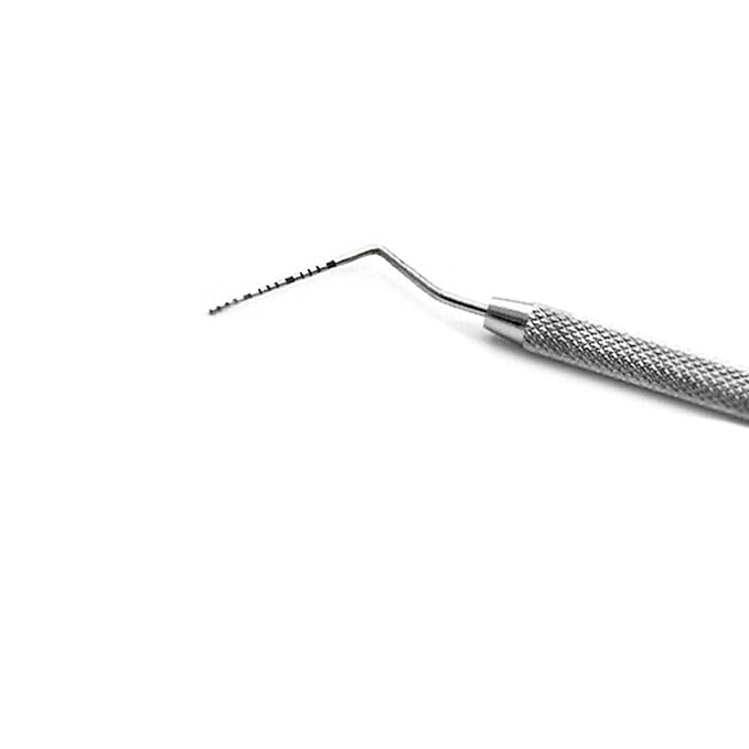 MEDSPO Professional Dental Probes | William Who | Explorer Root Canal Spreader Scaler | Mouth Mirror Tartar Remover | Dental Instruments (Probe CP 15)
