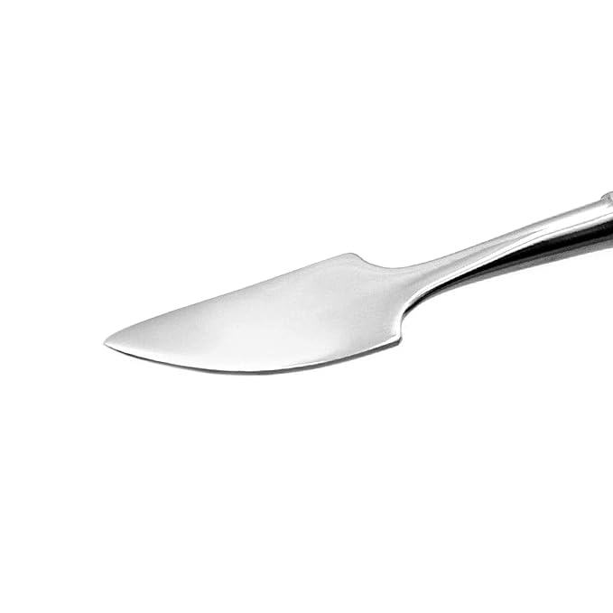 MEDSPO Professional Dental Carvers | Cement Spatula Stock Knife | Single Double End | Sculpting Wax Modeling Mixing | Lab Tools (Gritman Spatula)
