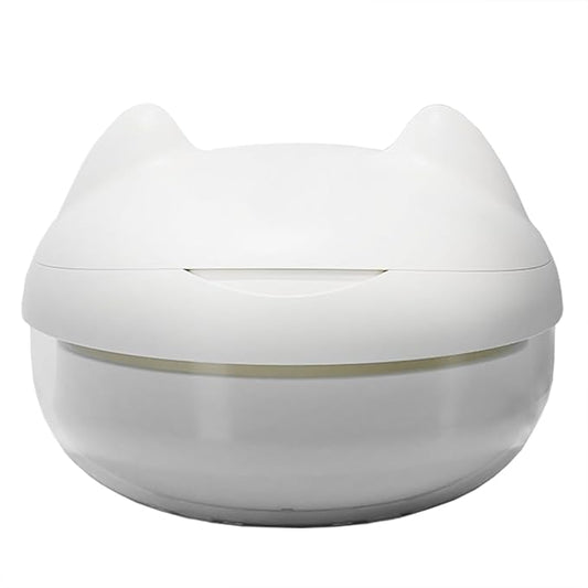 AARAINBOW Retainer Cleaner Denture Case, Leak Proof Denture Bath Box with Strainer Basket, 2 in 1 Retainer Storage Soak Container for Travel, Mouth Guard Cleaning Denture Cup (C White)