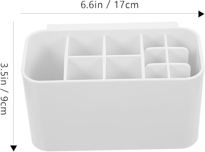 Healifty Toothbrush Holders for Bathroom - Electric Toothbrush Holder Wall Mounted with 6 Toothbrush Slots, 4 Electric Toothbrush Slots & 1 Toothpaste Slots - Large Capacity Bathroom Organizer