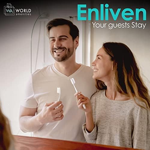 World Amenities - Bulk Disposable Dental Kit Bundle with Toothbrush and Toothpaste