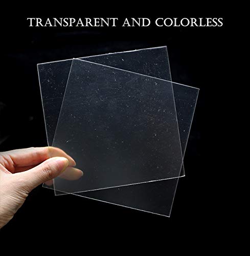 10 Sheets 2.0MM Dental Soft Splint, Thermoforming Materials for Vacuum Forming Machine 5”x 5''