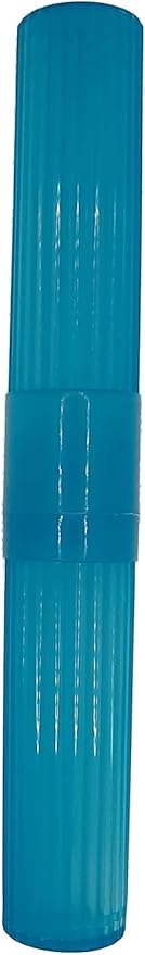 Toothbrush Holder (Blue) - Made in The USA. W/Ventilation Holes.