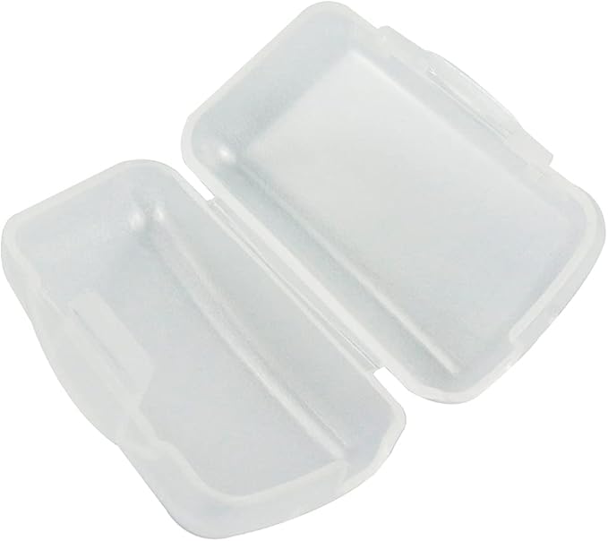 50Pcs Toothbrush Cap Covers Toothbrush Head Protector Case for Travel or Home,Clear-White