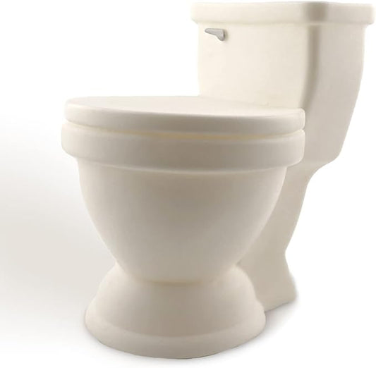 Silly Toilet-Shaped Toothbrush Holder – Fun Bathroom Organizer for Kids, Holds 4 Toothbrushes, Hilarious and Functional