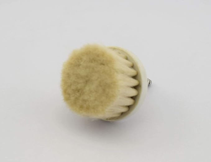 Facial Skin Cleansing Replacement Face Cleansing Brush Heads 6 Types Option Elitzia ETB6 (Large Wool Brush)