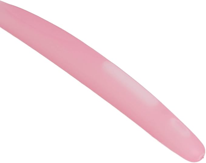 Semme Interdental Tooth Brush Cleaning Kit 10 Pcs Soft Rubber Handle Care Tools for Braces Wearers and Oral Health Pink