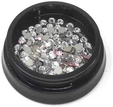 LaserGlow Premium Tooth Gems – 20 Count 1.8mm Yellow Gold Crystal Dental Jewelry – Shiny Tooth Crystals with Brilliant Reflection, Easy Application & Long-Lasting Hold