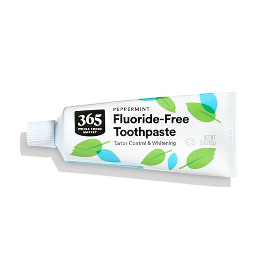 365 by Whole Foods Market, Fluoride Free Travel Toothpaste, 3 Ounce