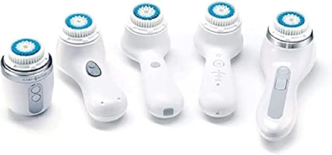 Clarisonic Brush Head Replacements | Compatible with Mia 1, Mia 2, Mia Fit, Alpha Fit| Verified by Transparency, Deep Pore, (4 Count (Pack of 1))