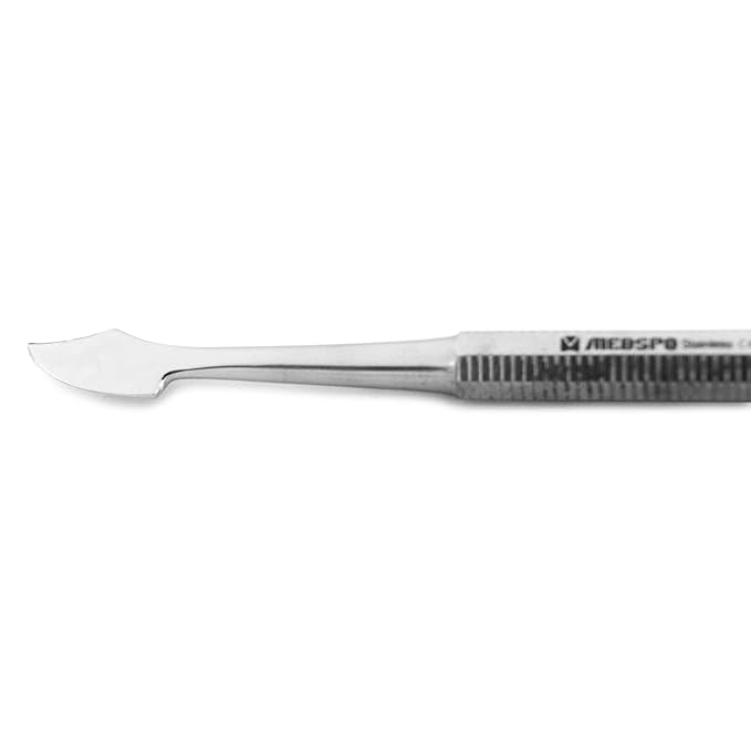 MEDSPO Professional Dental Carvers | Cement Spatula Stock Knife | Single Double End | Sculpting Wax Modeling Mixing | Lab Tools (Zahle Carver)