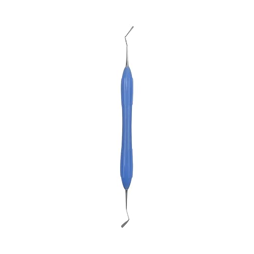 Dental Composite Resin Filling Spatula, YOUYA DENTAL 1PC Resin Filled Restorative Instrument Filler Silicone Handle Spatula Aesthetic Restoration Resin Filler Dentist Tools Dentistry Tools Non-Slip