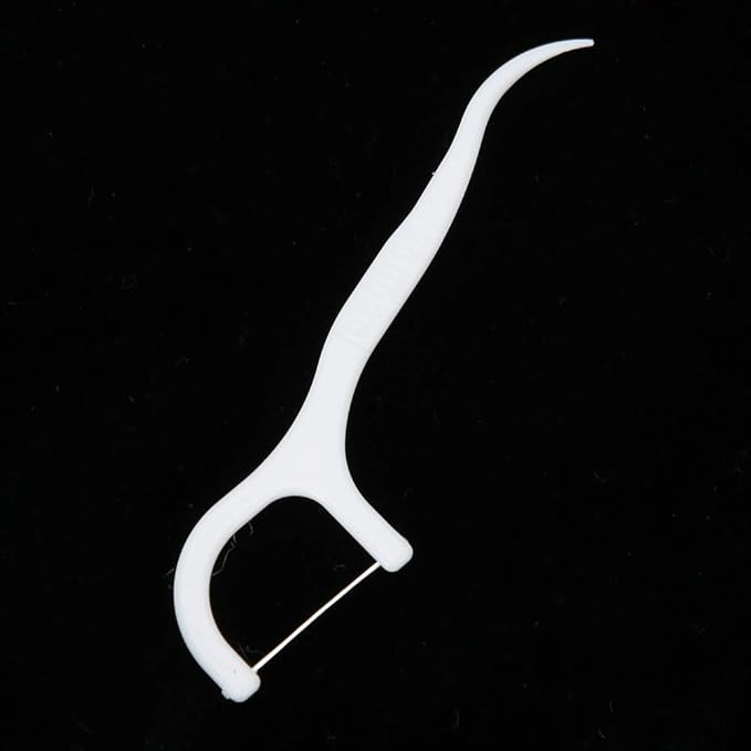 Ymiko 500pcs Disposable Teeth Cleaning Picks, Remover Flossers for Oral Care