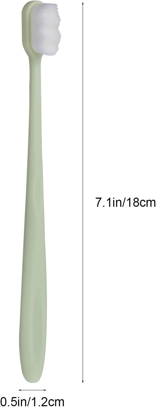 8pcs Ultra Soft Toothbrush for Sensitive Gums Pregnant and Postpartum Women Oral Care Tool Gentle Deep Cleaning for Adults with Fragile Gums