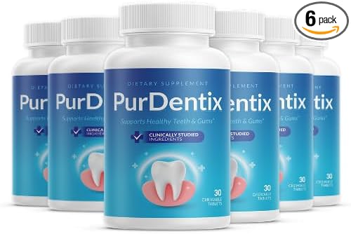 Oral Health Probiotic – 4-Strain Formula for Healthy Gums, Teeth & Fresh Breath – 180 Chewable Tablets