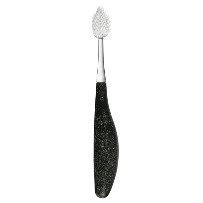 RADIUS Toothbrush Source Floss Brush BPA Free & ADA Accepted Improve Gum Health & Reduce Gum Issues - Super Soft - Money - Pack of 1