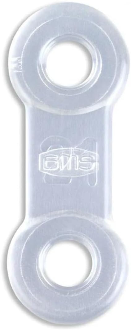 25 Pack: Replacement Straps for EMA Anti-Snoring Appliance, EMA Replacement Elastic Strap, Snore Guard Bands, Compatible with Myerson EMA Snore Appliance (Clear (Extra Firm), 21mm)